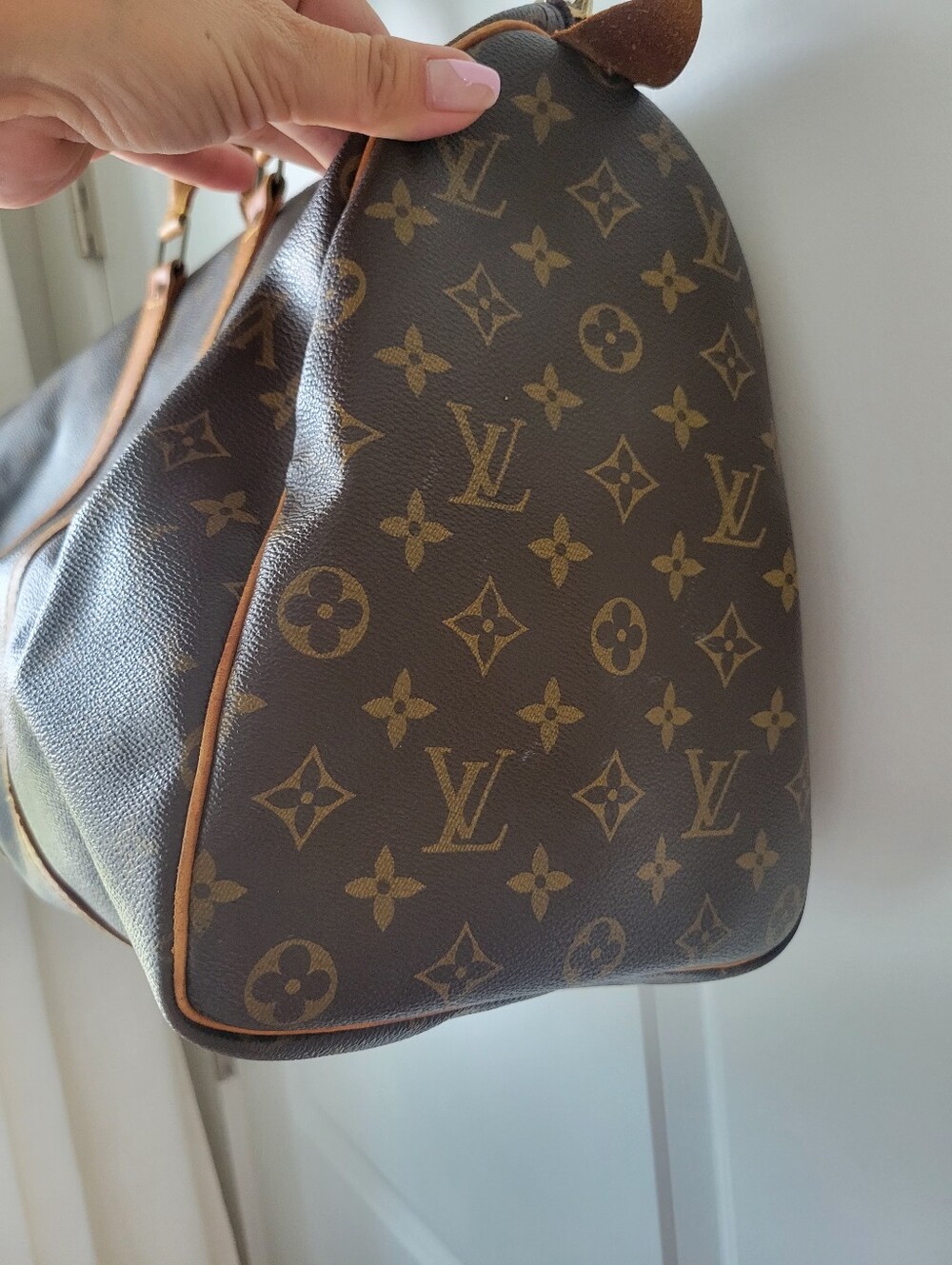 🍒 Louis Vuitton Monogram Speedy 45 - Picture 5 of 16